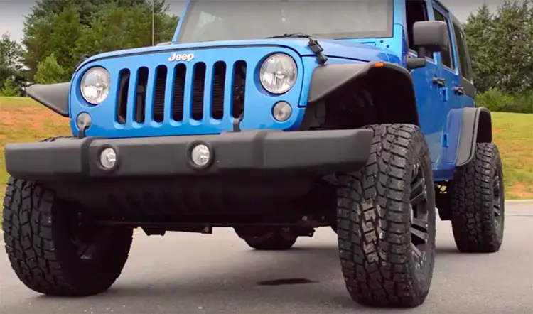 jeep much cost wrangler does lift inch tires wrap diy options