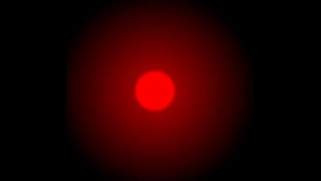 Red dot light on dashboard